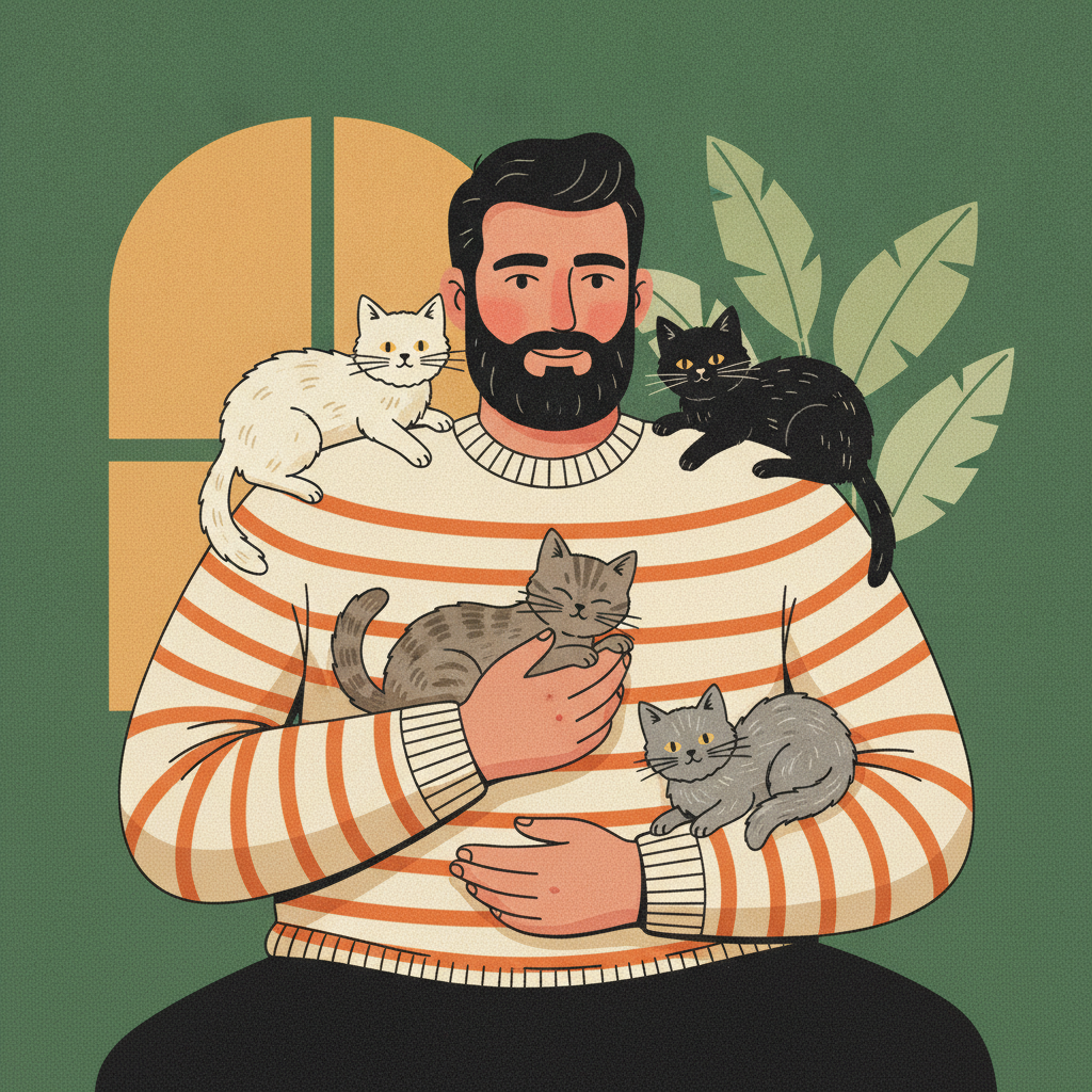 He Fostered Six Kittens. Two Died in His Hands. He Kept Fostering.