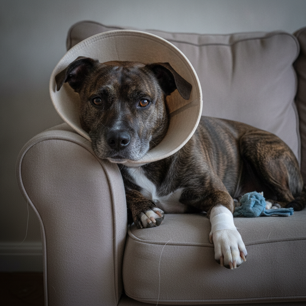 No Home Remedy Will Fix a Lick Granuloma. The Cone Might.