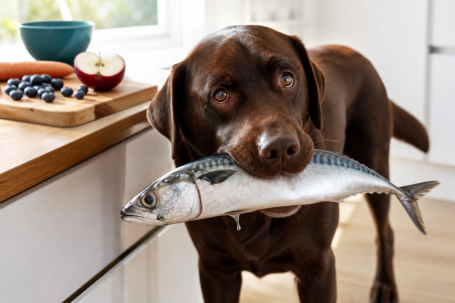 The Omega-3s Your Dog Actually Runs On Aren't in Flaxseed. They're in Fish.