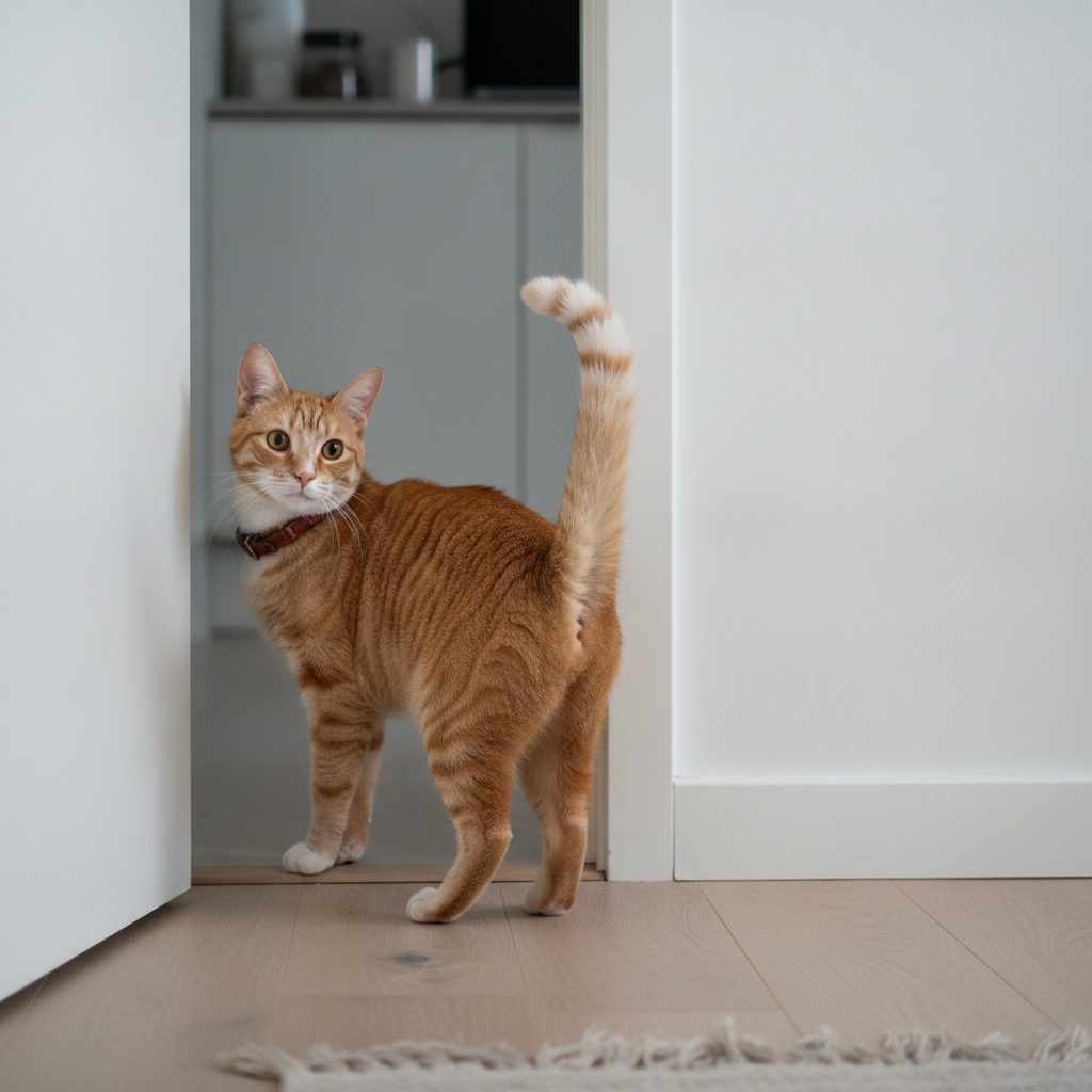 Your Male Cat Isn't Being Spiteful. He's Leaving You a Note.