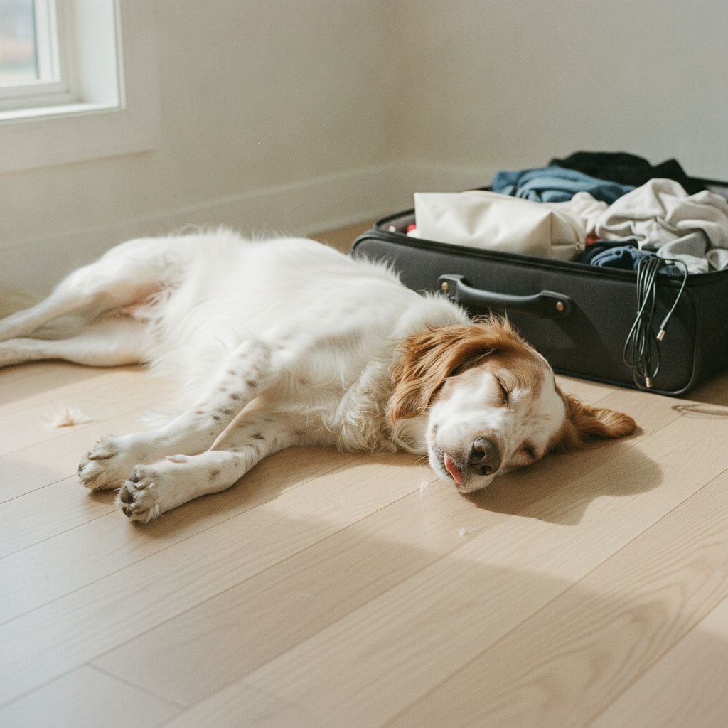 Your Dog Is Not Lying by the Door Missing You