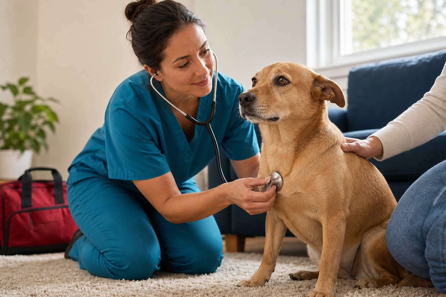 The Vet Now Comes to You, and Your Pet Is Calmer for It