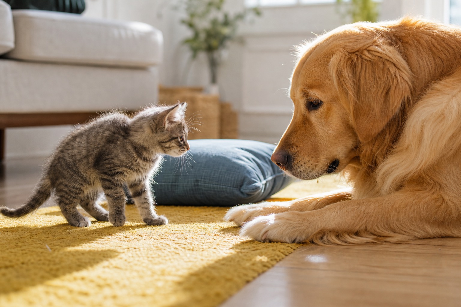 Your New Kitten Will Bond With You. It's the Other Pets You Have to Win Over