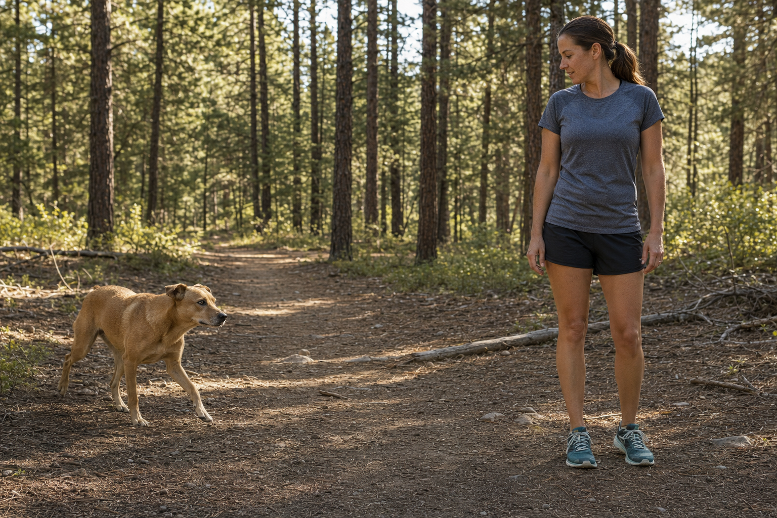A Loose Dog Is Charging You. Your Instincts Are Wrong.
