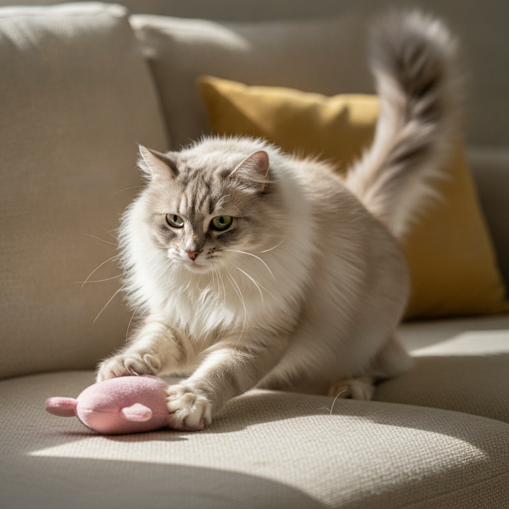 The Crystal Is for You. The Catnip Is for the Cat.