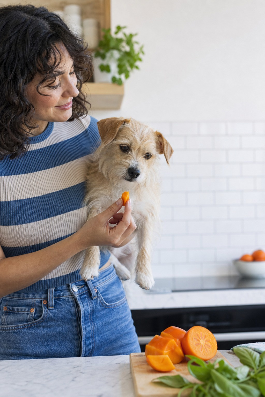 The Persimmon Rule for Dogs: Flesh Yes, Everything Else No
