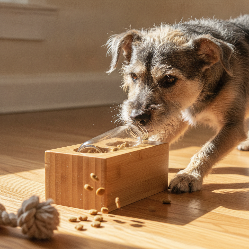 TikTok's Favorite Dog Feeder Is a Bamboo Speed Bag. The Science Backs It Up.
