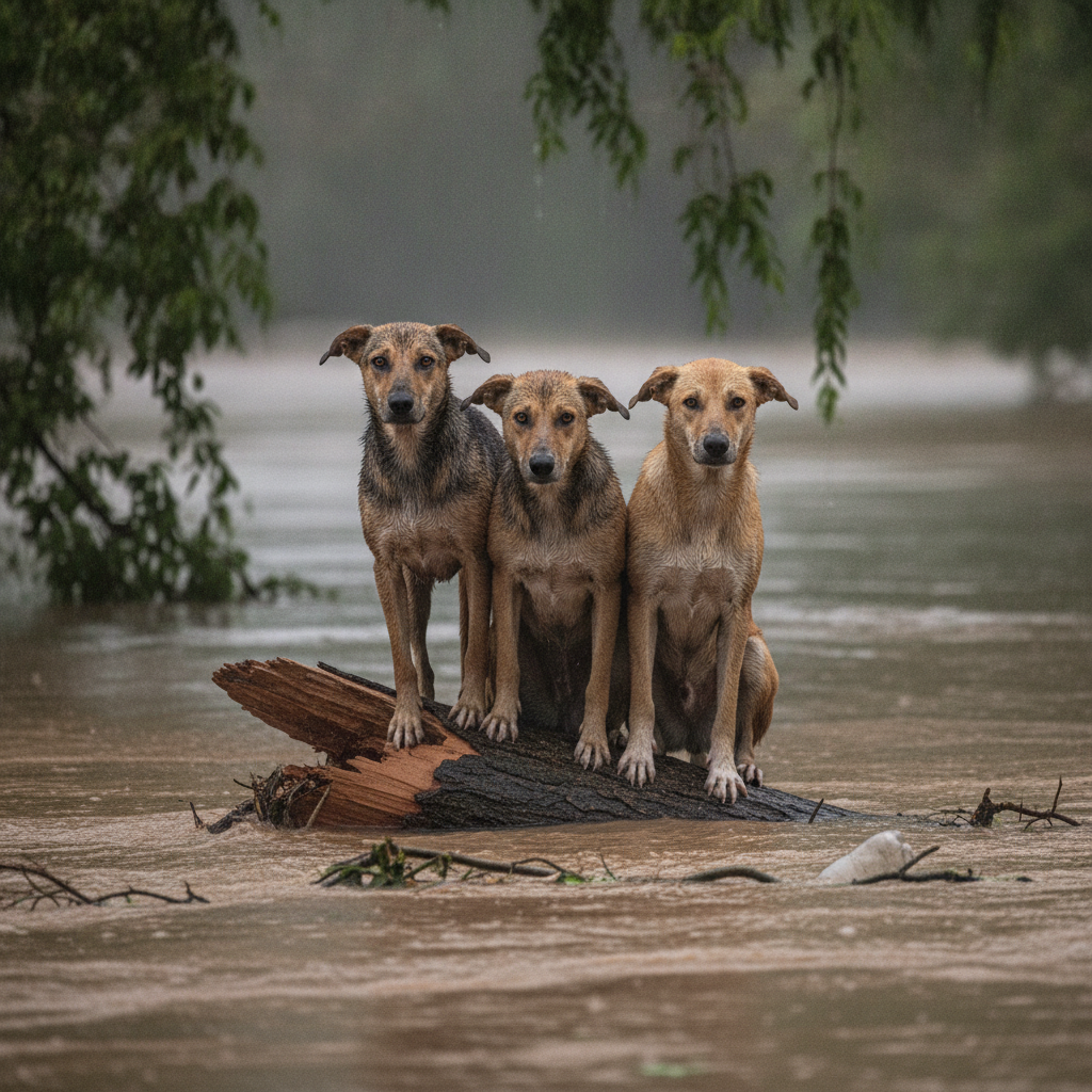 When Fiona Drowned the Power Grid, Puerto Rico's Dog Rescuers Got in the Water