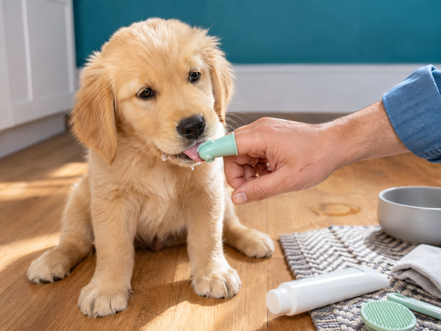 Yes, Brush the Teeth That Fall Out: 10 Puppy Dental Tools That Build the Habit