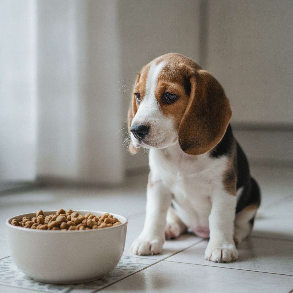 A Puppy That Won't Eat Isn't Being Picky. It's a Countdown