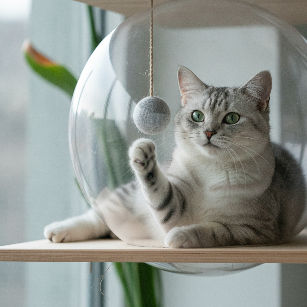 This Brand Tests Cat Furniture in Cat Cafés. One Week There Equals a Year in Your Home.