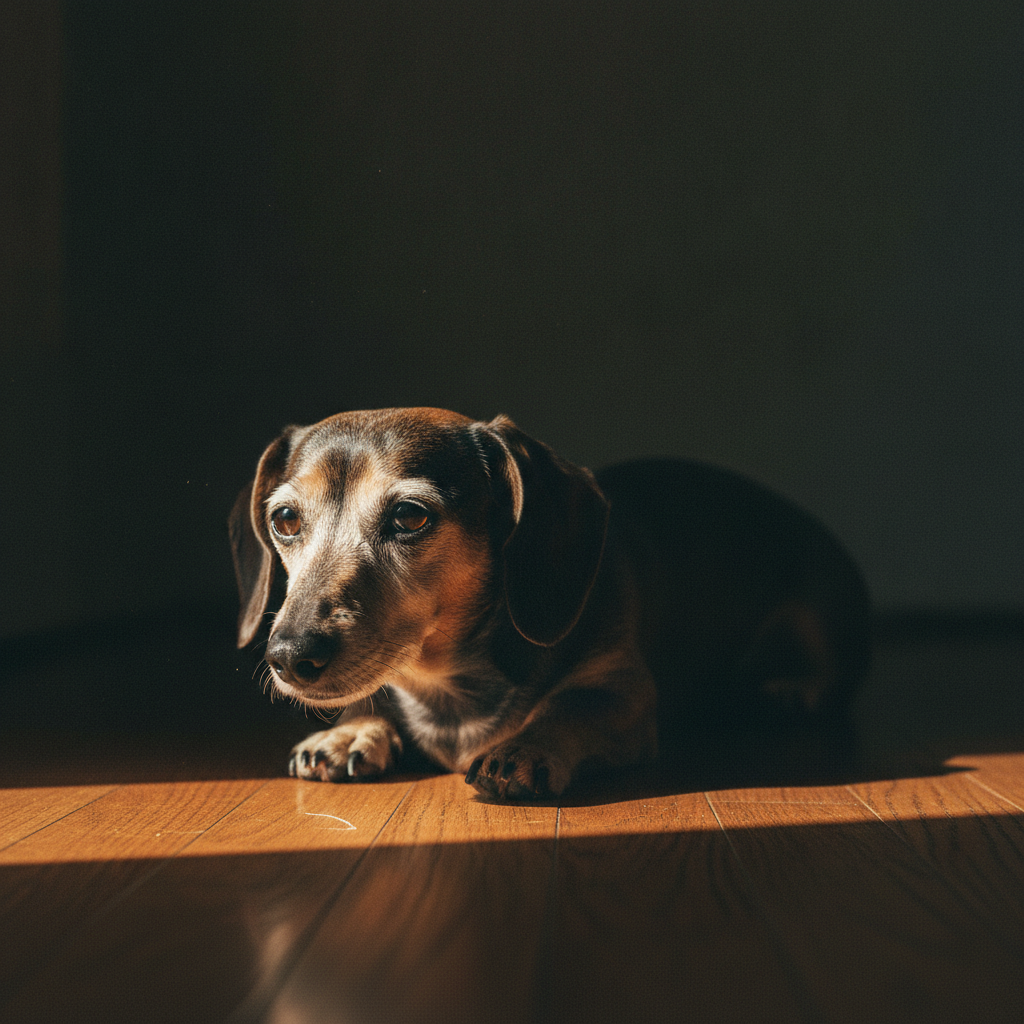 Your Senior Dog Falls Apart at Dusk. There's a Name for It, and a Plan