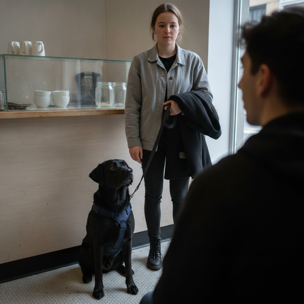 Strangers Get Exactly Two Questions About Your Service Dog. Here's Your Script.