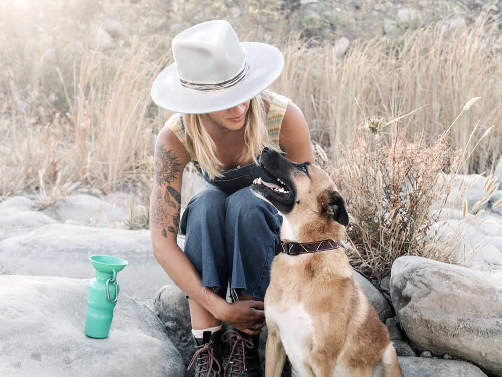 My Dog Destroys Every Travel Bowl. This Squeeze Bottle Finally Won.