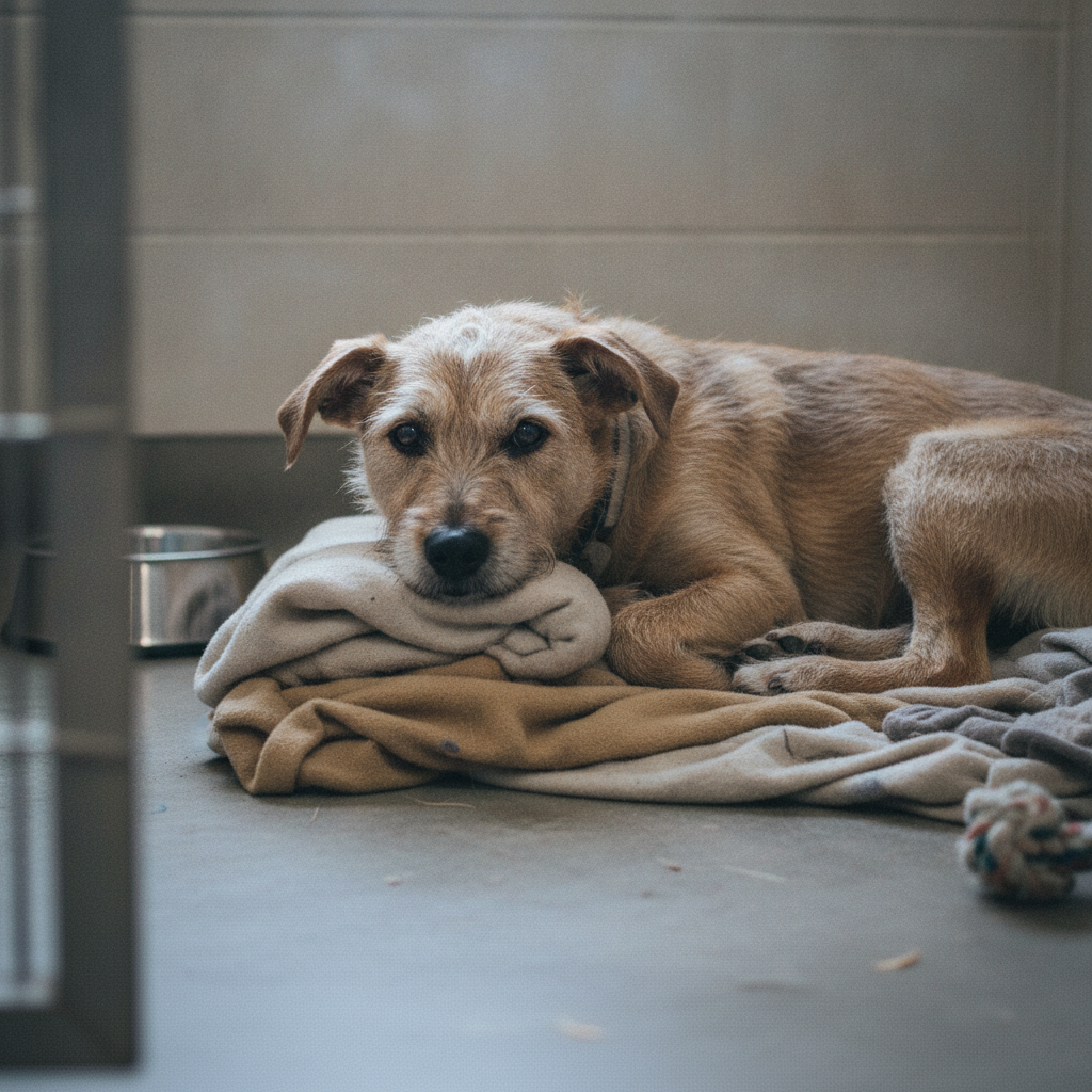 Rescuers Saw the Starving Dogs and Left. Four Times.