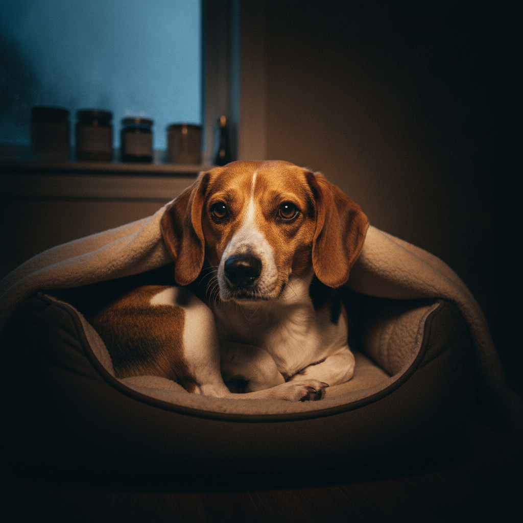 Comforting Your Storm-Scared Dog Won't 'Reward' the Fear