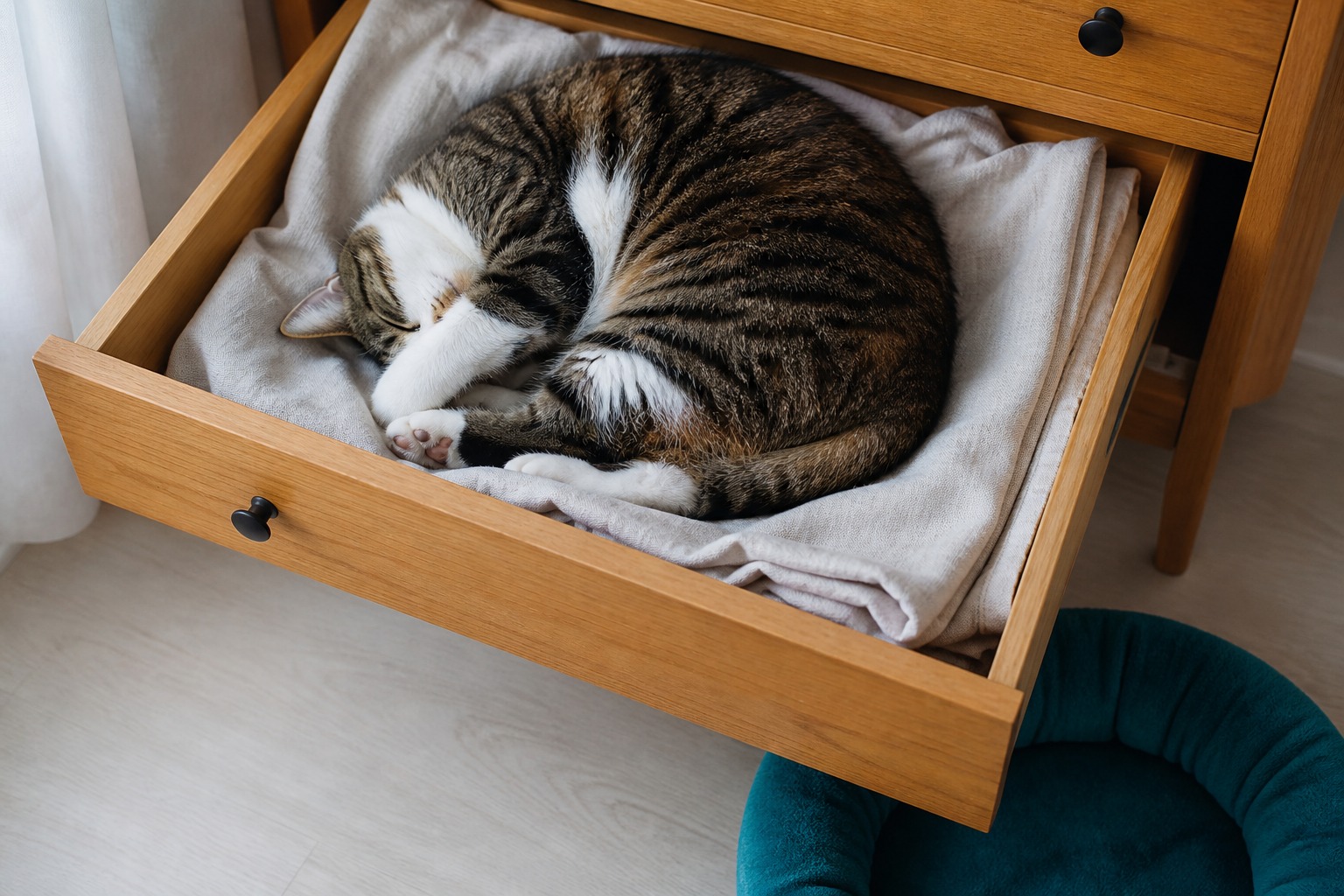 You Bought the Bed. She Sleeps in the Drawer. She's Not Being Rude.
