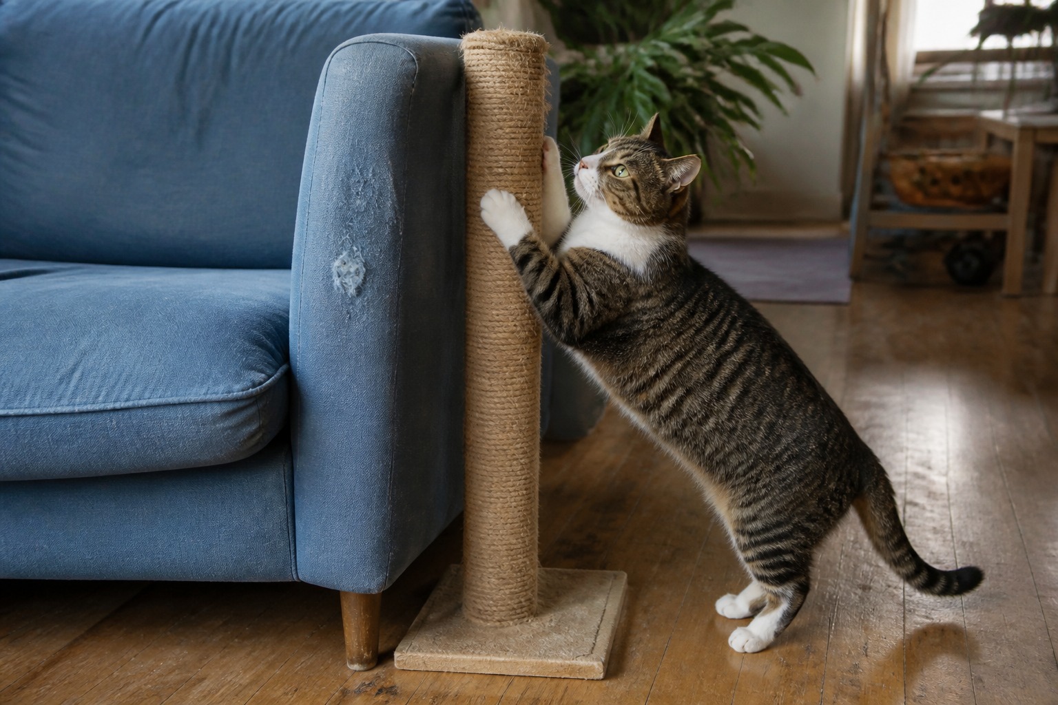 The Couch Isn't the Problem. It's Where You Put the Scratching Post.
