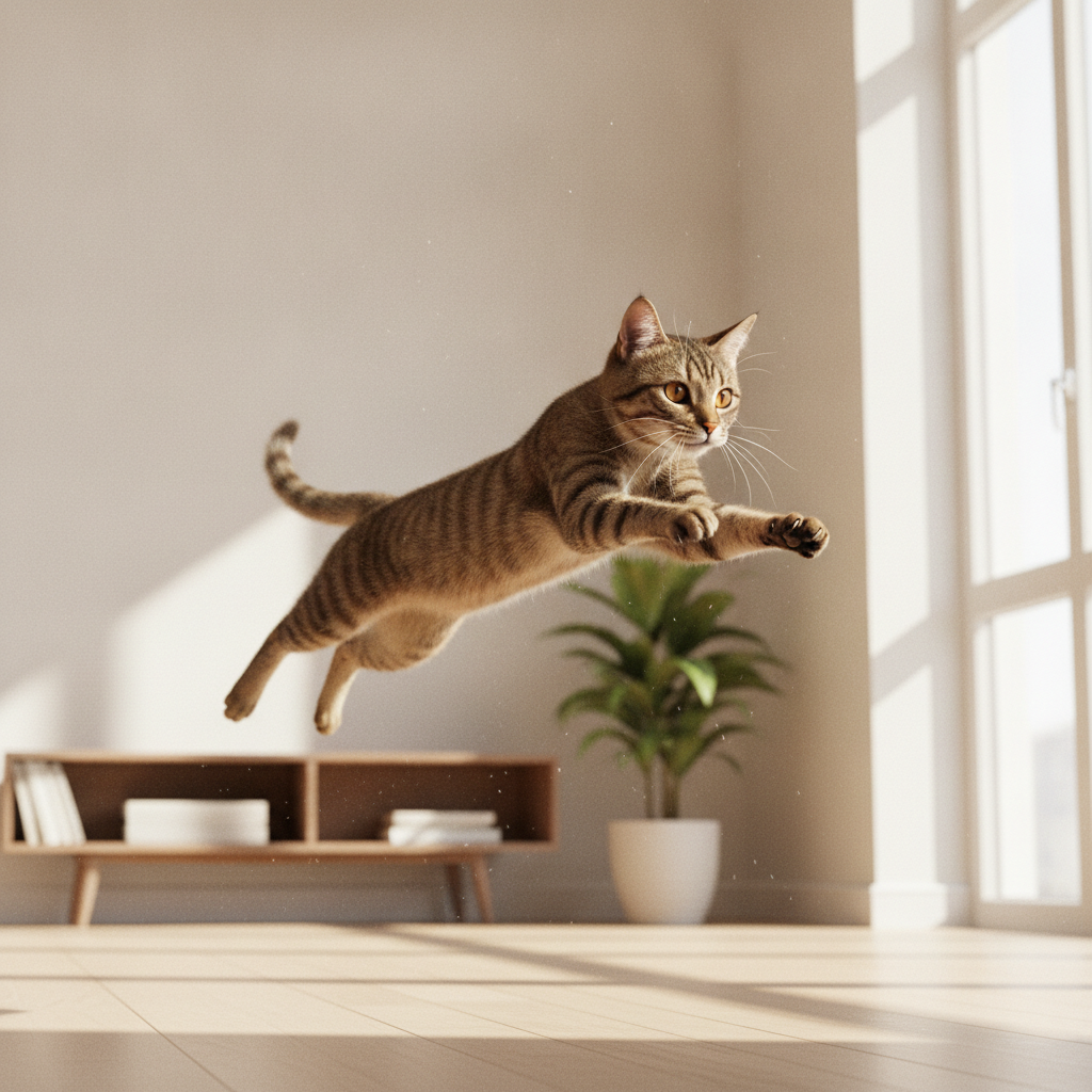 Your Cat Clears Eight Feet From a Standstill. Here's How.
