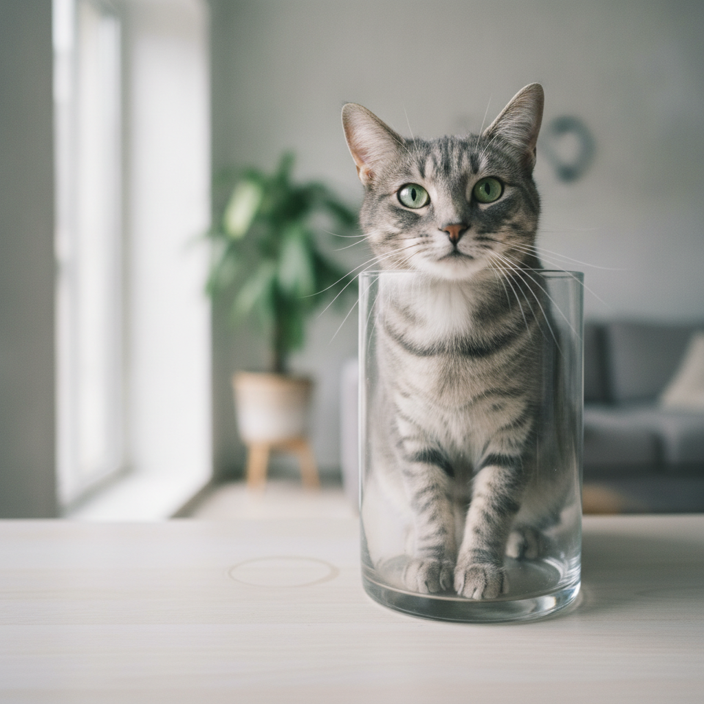Your Cat Isn't Liquid. It Just Fits Anywhere Its Head Fits.