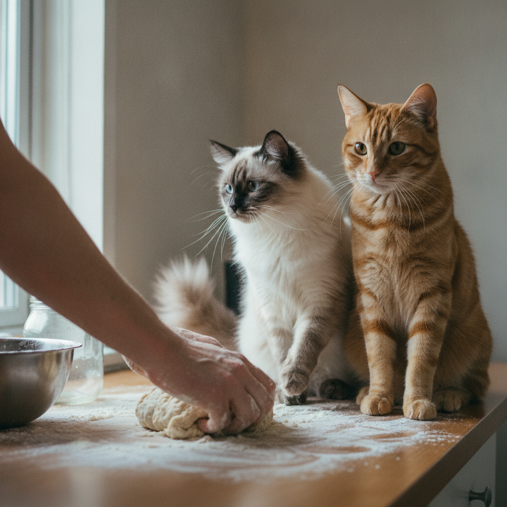 Your Cat Isn't Watching You Cook. He's Reading the Room.