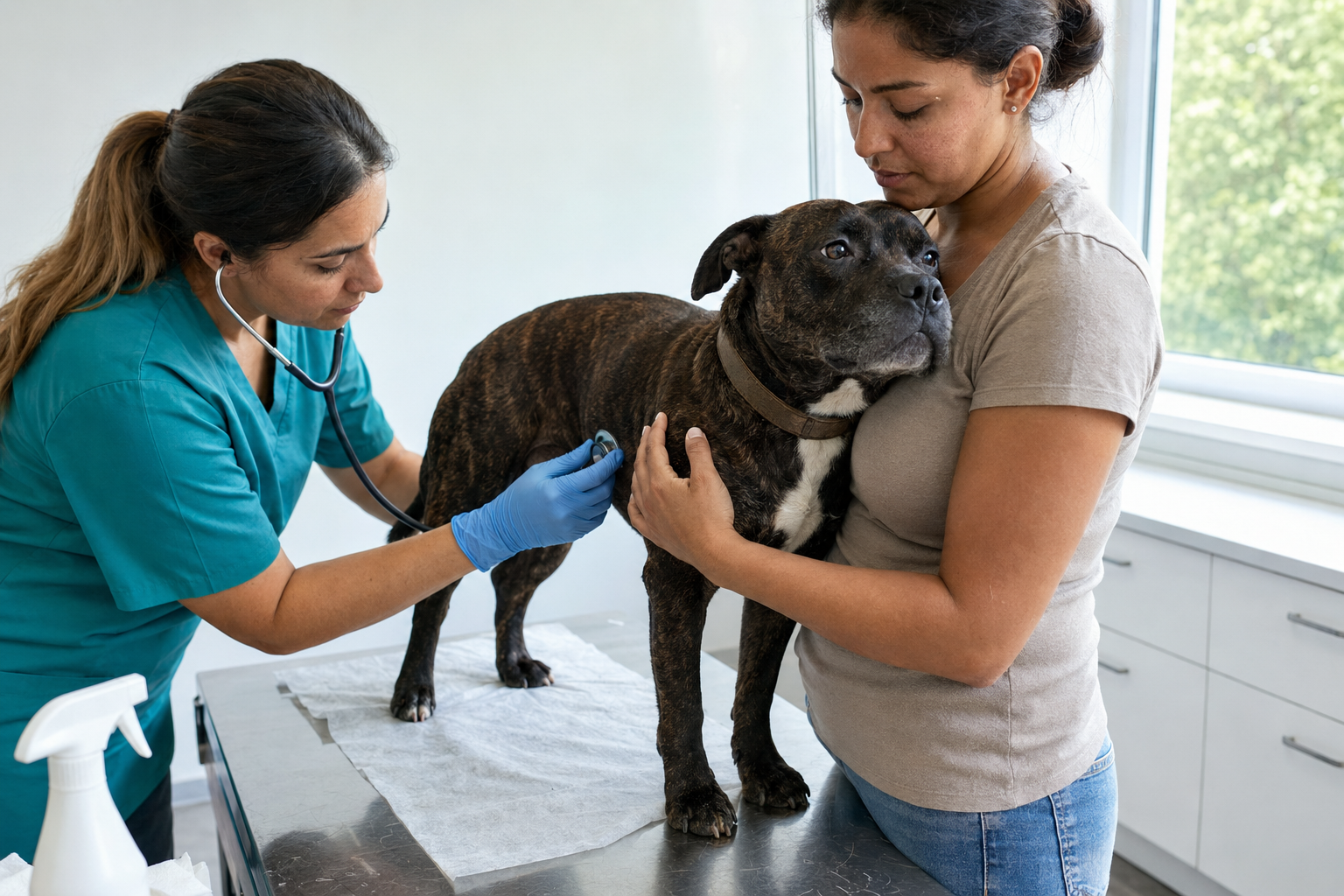 Some Vets Want You Out of the Exam Room. The Research Says Your Dog Wants You In It.