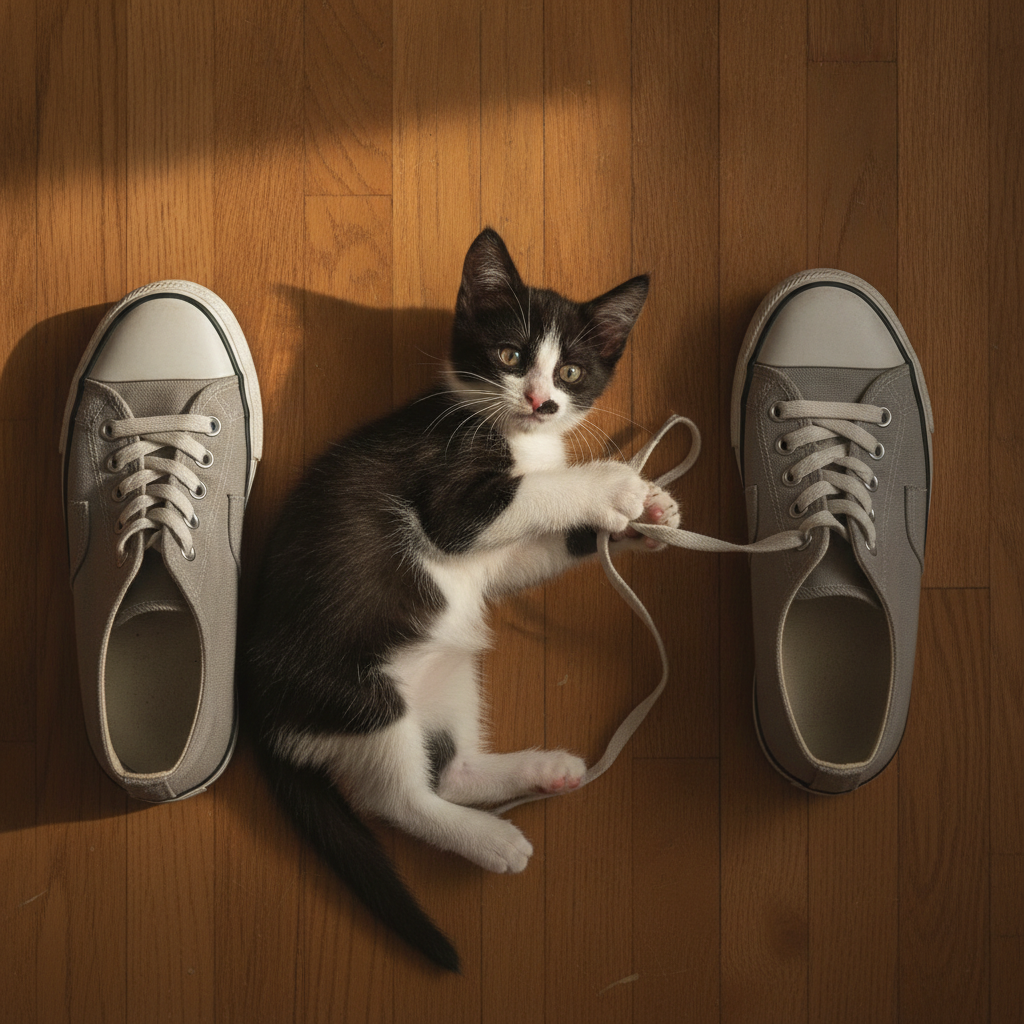 Your Shoes Are the Most Interesting Thing You Own. Just Ask Your Cat
